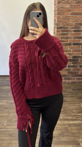 Sweter bordowy (1)